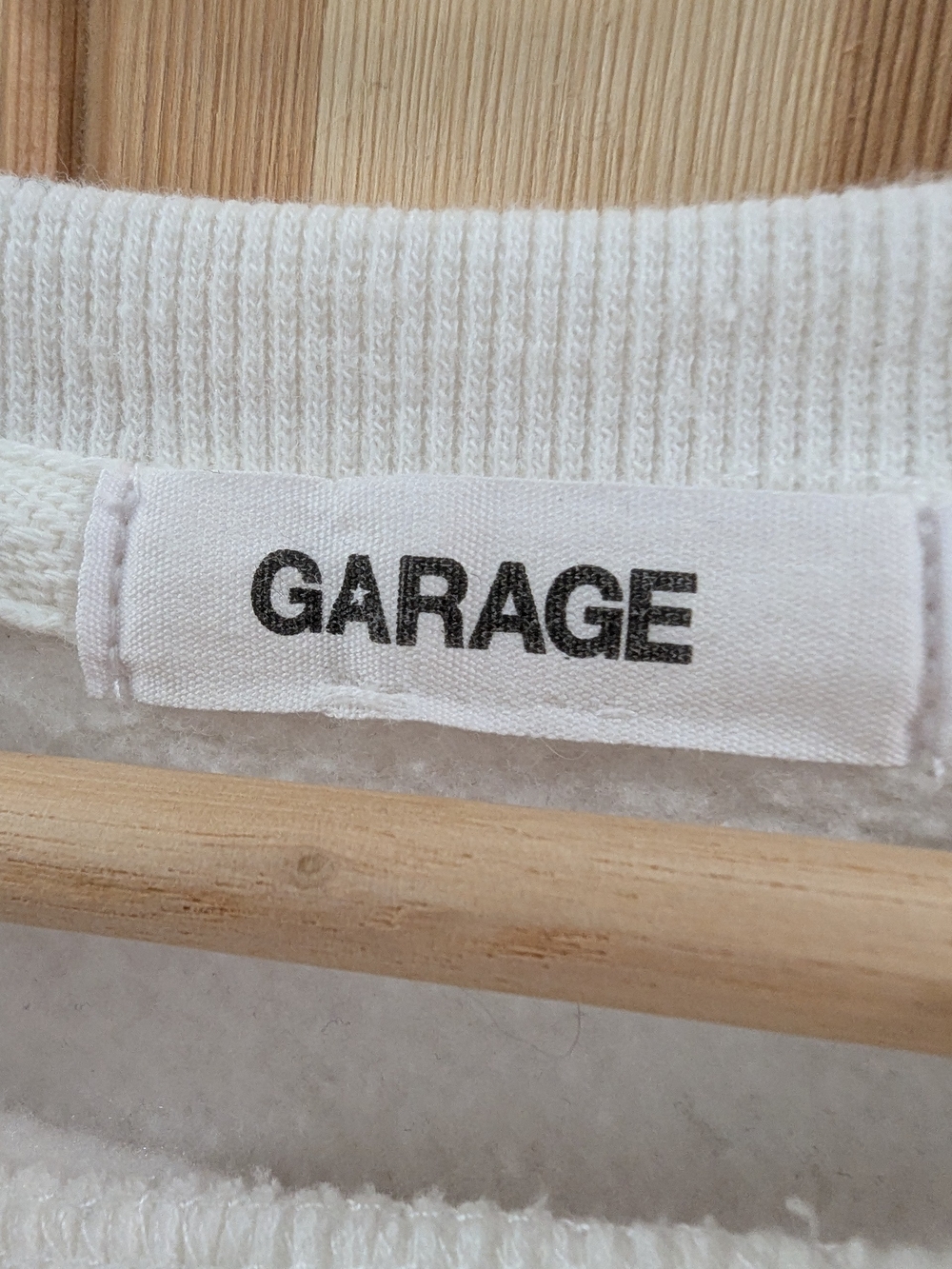 Garage Cream Stockholm Nordic Ski Club Crewneck Sweatshirt - Picture 6 of 7